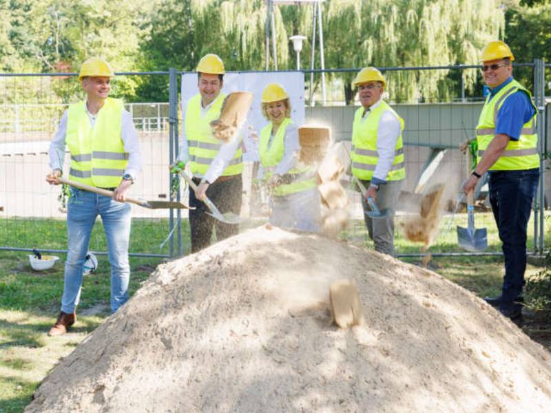 Erster Spatenstich für neues Abwasserpumpwerk Ölper