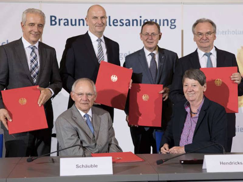 Bund und Länder führen Braunkohlesanierung in Ostdeutschland fort
