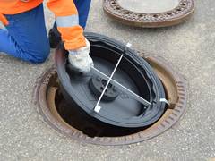 coalsi Aquastop verhindert bei Platzregen die Überlastung von Kanalsystemen