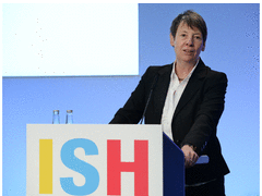 Bundesumweltministerin Dr. Barbara Hendricks eröffnet ISH