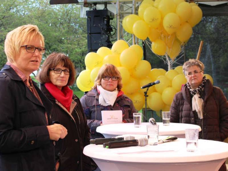 Stimmgewaltig eröffnen LandFrauen Aktionstage