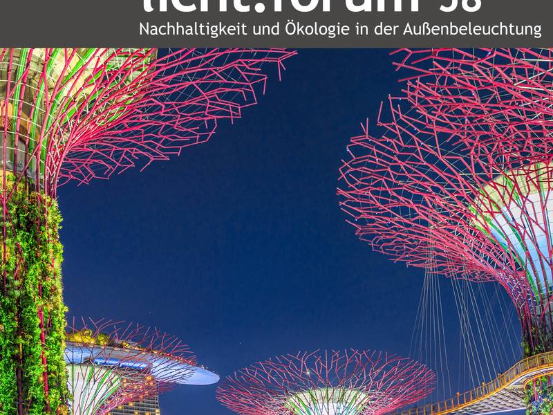 Neue Broschüre von licht.de: Nachhaltigkeit und Ökologie in der Außenbeleuchtung