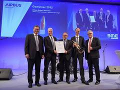 Airbus Group gewinnt den BME-Innovationspreis 2015