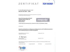 Nun ist es amtlich: temp-rite wurde nach DIN EN ISO 9001:2008 zertifiziert!