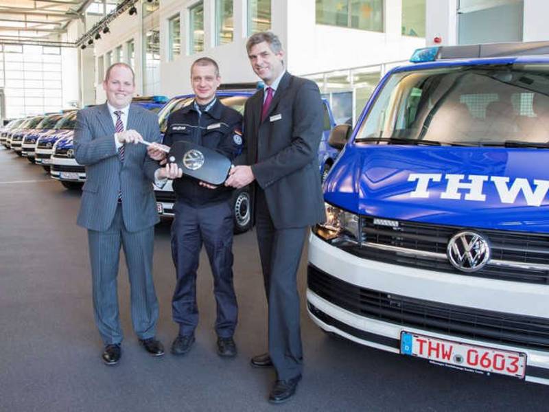Volkswagen Nutzfahrzeuge: 20 Rettungsfahrzeuge für das Technische Hilfswerk