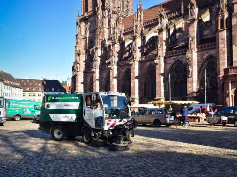 Bucher CityCat 2020ev in Freiburg (Breisgau)