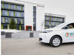 Mit dem Elektroauto „Zoe“ von Renault beweist die Max Wild GmbH: Elektromobilität lohnt sich