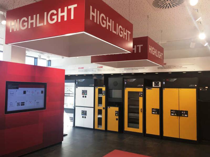 Ein Showroom für die Sicherheit