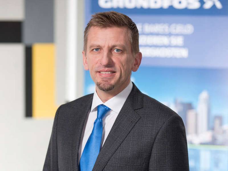 Stefan Klinger neuer Vertriebsdirektor Wasserwirtschaft D-A-CH bei Grundfos