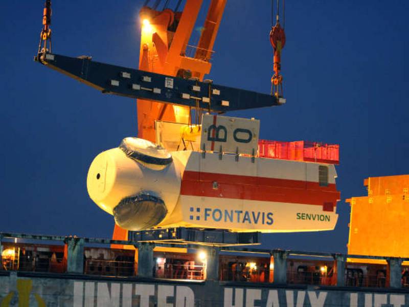 Anlagenproduktion für kommunalen Offshore-Windpark abgeschlossen