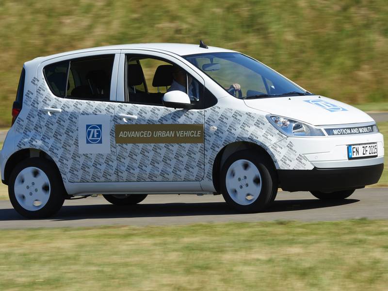 Batteriesystem von AKASOL powert Advanced Urban Vehicle von ZF
