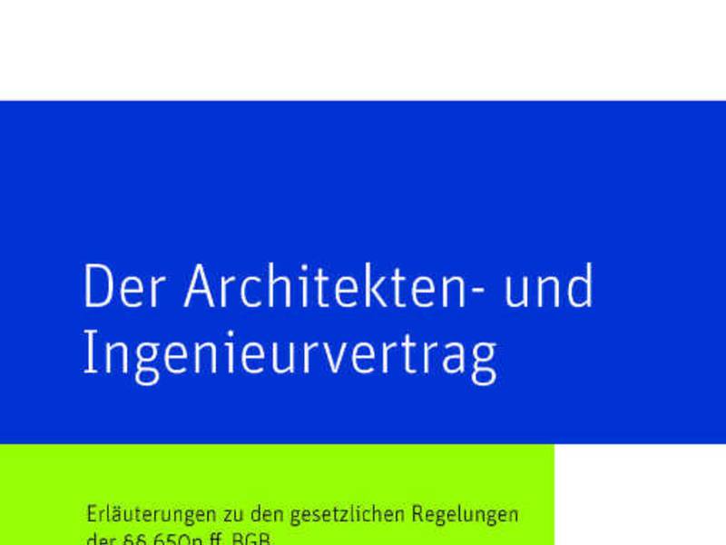 VBI-Broschüre zum neuen Planungsvertragsrecht
