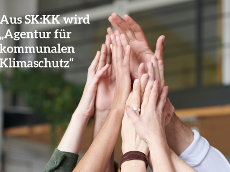 Aus SK:KK wird „Agentur für kommunalen Klimaschutz“