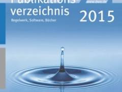 Verzeichnis der DWA-Publikationen 2015 erschienen
