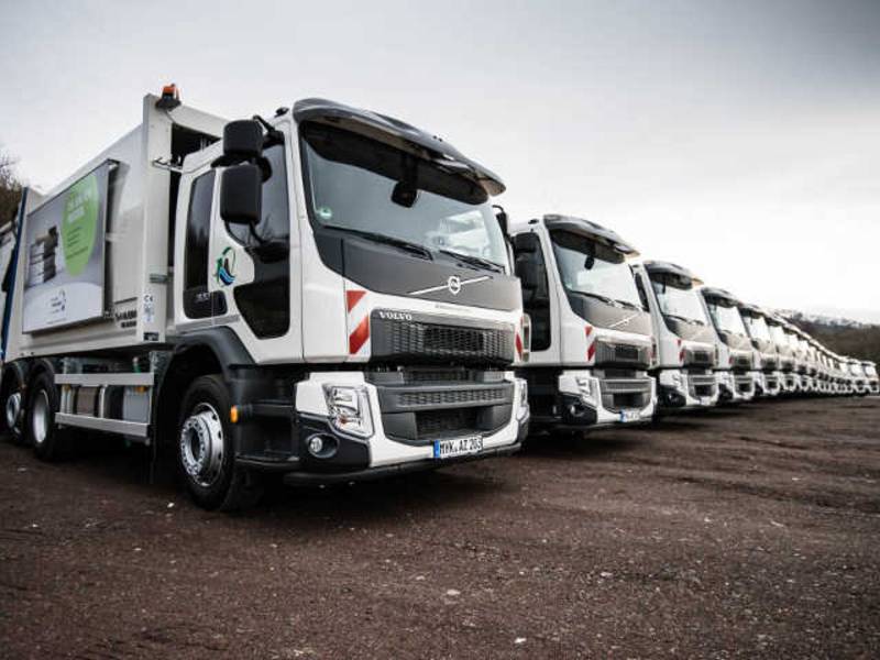 22 Volvo FE-Müllsammelfahrzeuge für den AZV Rhein-Mosel-Eifel