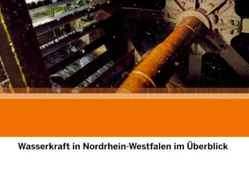 Neue Broschüre der EnergieAgentur.NRW zur Wasserkraft