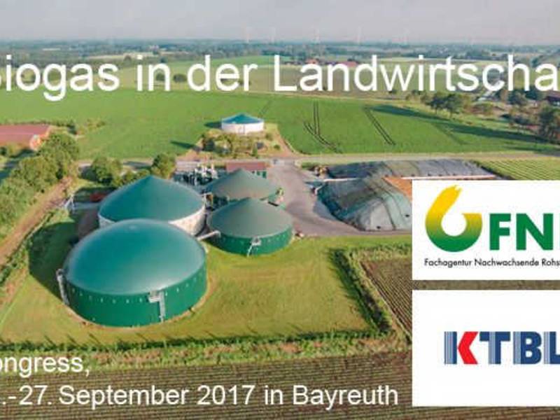 KTBL/FNR-Kongress zeigt Entwicklungsmöglichkeiten der Biogasproduktion