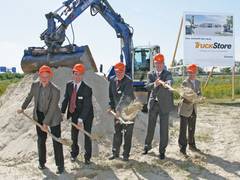Erster Spatenstich für TruckStore Bremen