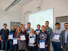 Studierende der Hochschule Harz erlernen die elektronische Akte