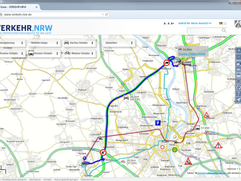 Landesbetrieb Straßenbau NRW gewinnt den DVW GIS Best Practice Award 2015