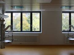 Multifunktionsgläser im Erweiterungsbau des Florence-Nightingale-Krankenhauses in Düsseldorf