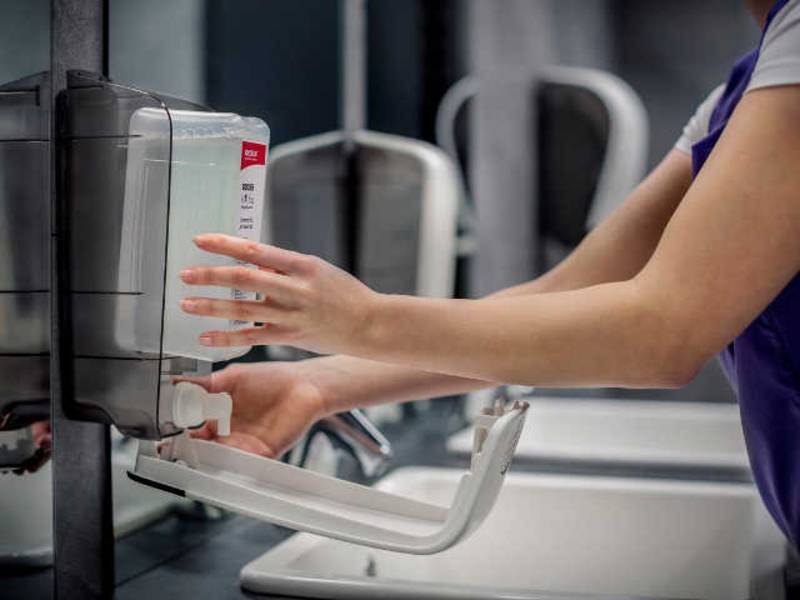 Versiegelte Seifenhygiene