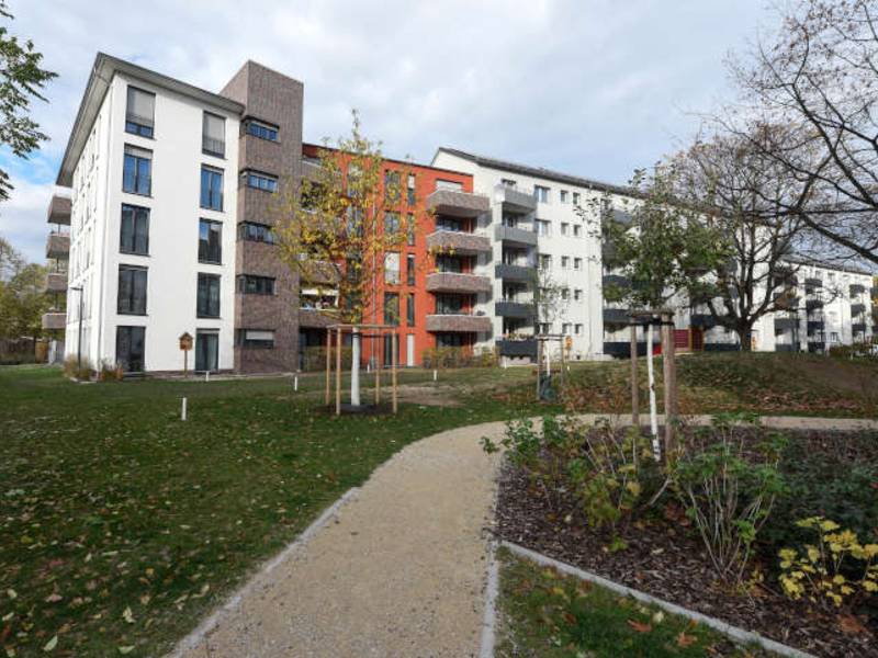 Einer der ersten grünen Schuldscheine eines Wohnungsunternehmens