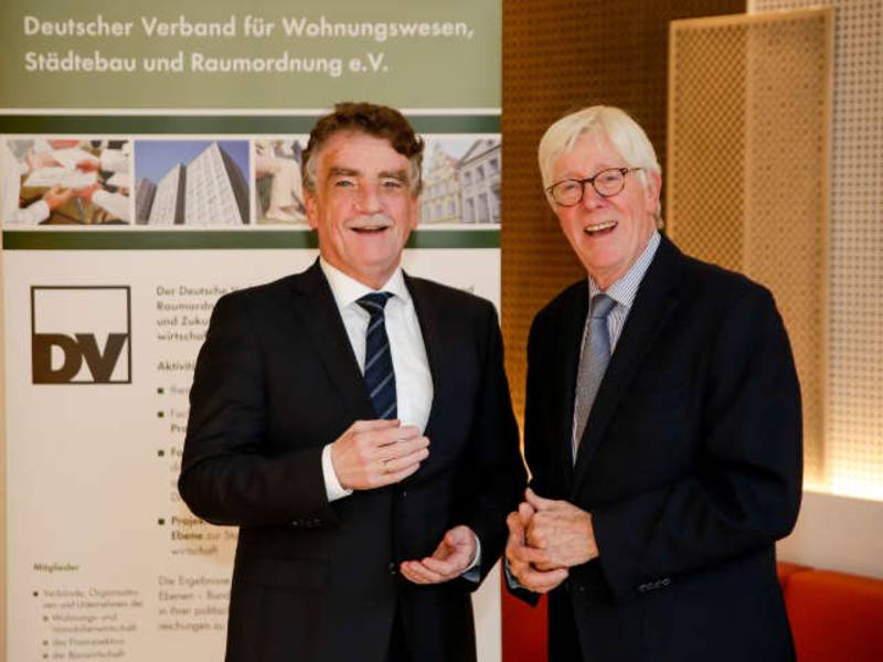 Michael Groschek neuer Präsident des Deutschen Verbandes für Wohnungswesen