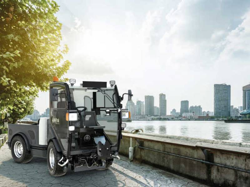 Neuer City Ranger 3570 von Nilfisk Outdoor sorgt zu jeder Jahreszeit für saubere Städte