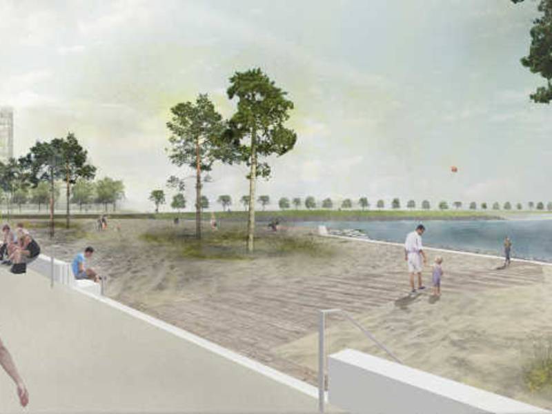 Baubeginn für Strandpark Weiche Kante