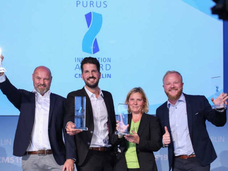 CMS Purus Innovation Award 2019 verliehen