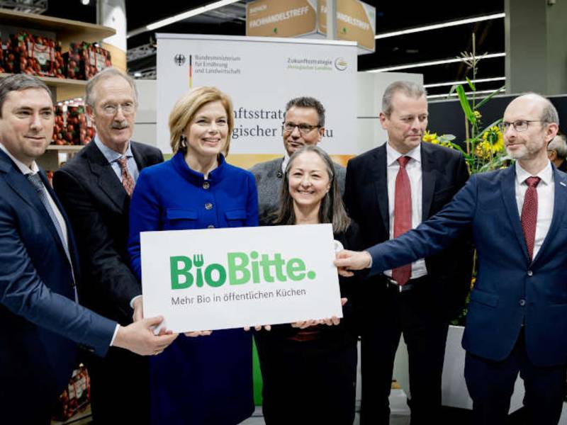 Bioanteil in öffentlichen Küchen auf 20 Prozent erhöhen