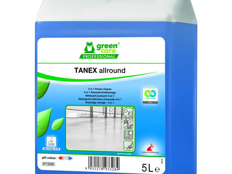 TANEX allround – vier nachhaltige Reiniger in einem