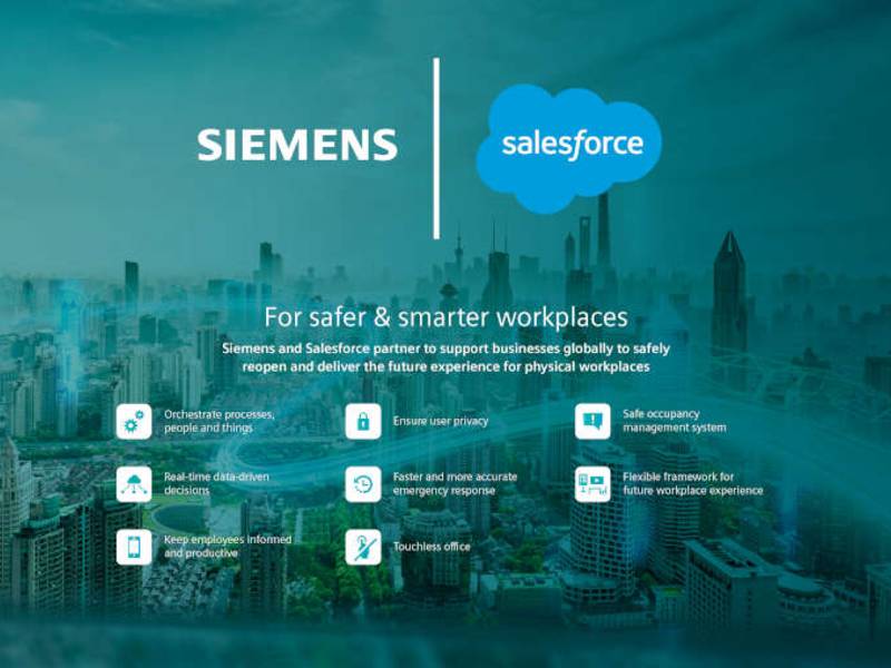 Siemens und Salesforce kooperieren für sichere Arbeitsumgebungen