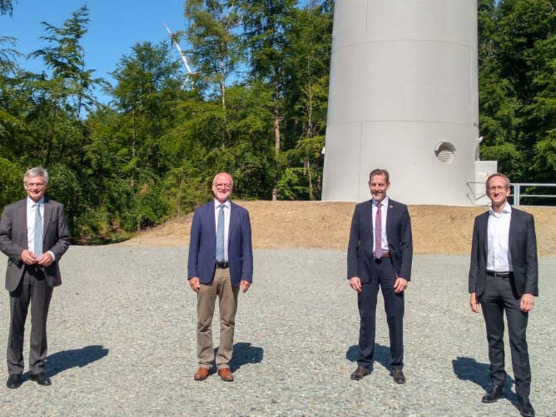 MVV und Windwärts: Inbetriebnahme des Windparks Siegfriedeiche im hessischen Grävenwiesbach