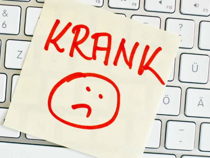 Deutsche melden sich seltener krank