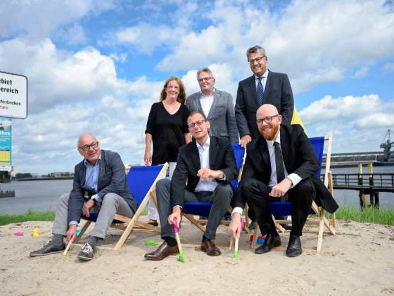 Baubeginn für Strandpark Weiche Kante