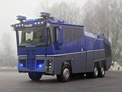 Bundespolizei in Deutschland übernimmt Prototyp eines völlig neuen Wasserwerfers