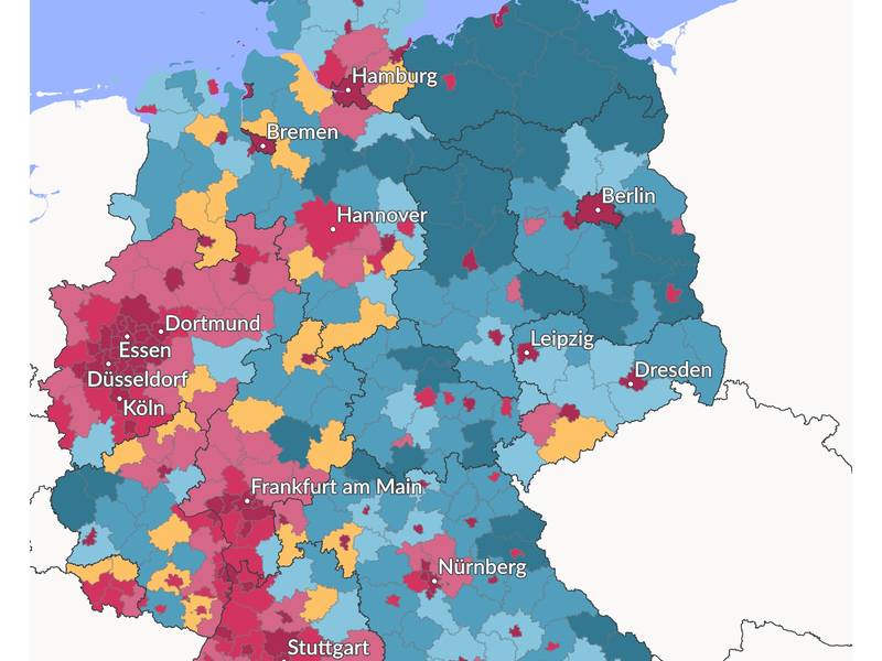 Kaufkraft der Deutschen steigt 2023 auf 26.271 Euro
