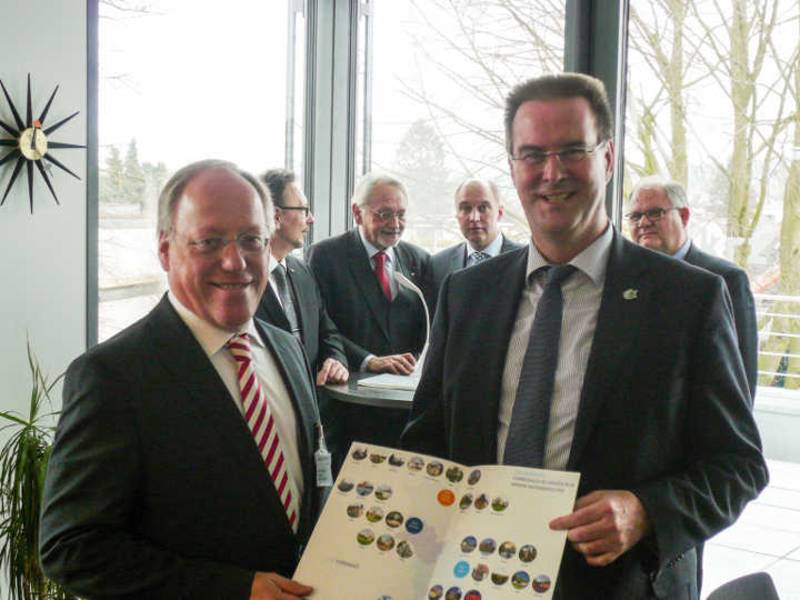 Bielefelds Oberbürgermeister besuchte das krz