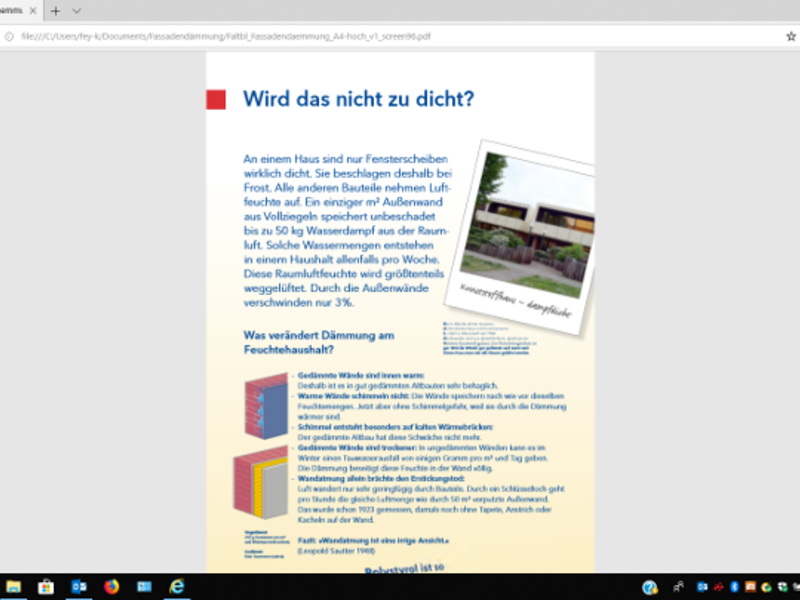 Die Hessische Energiespar-Aktion (HESA) informiert: Wird das nicht zu dicht?