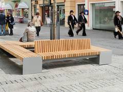 Nusser Stadtmöbel: "Erfolgsbank" DESSAU liegt im Trend