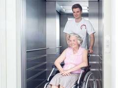 Aufzugsmodell für das Gesundheitswesen