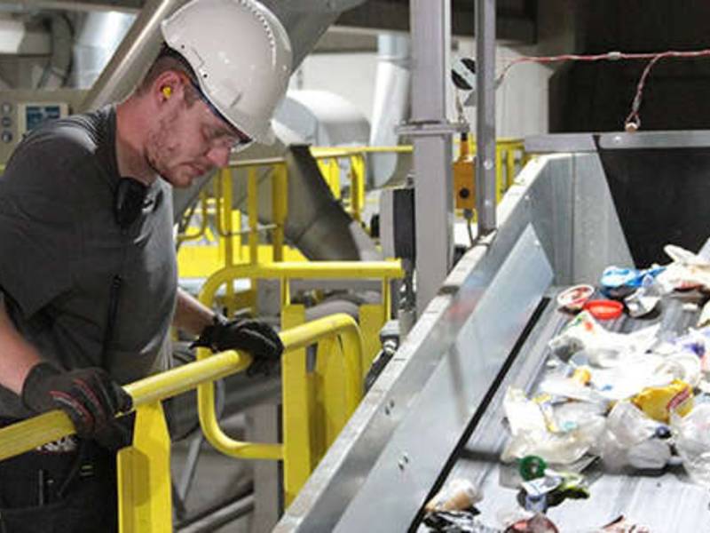 Neues Wasch- und Sortierverfahren ermöglicht mehr Recycling für Kunststoffe aus dem gelben Sack