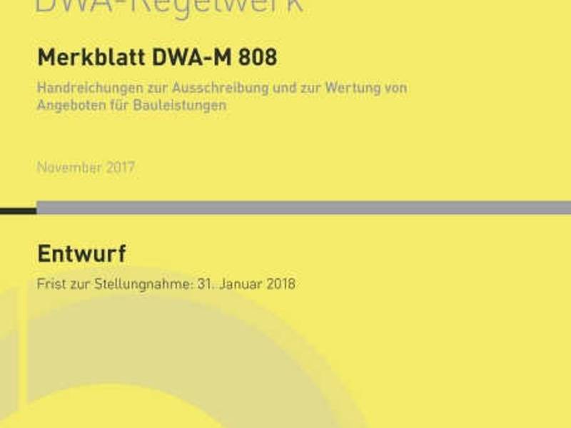 Handreichungen zur Ausschreibung und zur Wertung von Angeboten für Bauleistungen
