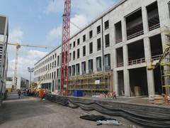Edelstahl trägt Fassade des Berliner Schlosses