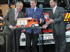 58 neue Mercedes-Benz Löschfahrzeuge für die Berufsfeuerwehr München
