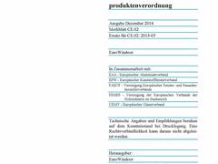 Neuausgabe des Merkblatts zur Leistungserklärung und CE-Kennzeichnung von Fenstern und Außentüren erschienen