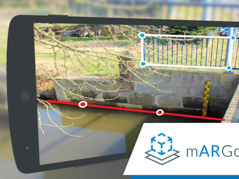 BMBF-Projekt mARGo entwickelt geodatenbasierte mobile Augmented Reality