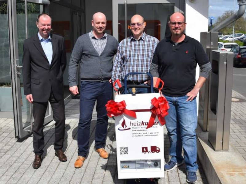 Stadtwerke Mühlheim gewinnen 9 kW Elektroheizkurier